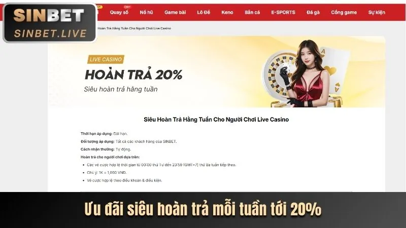 Thưởng chào mừng nổ hũ FBET